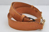 Authentic Louis Vuitton Vintage Leather Shoulder Strap Beige LV 0931K