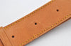 Authentic Louis Vuitton Vintage Leather Shoulder Strap Beige LV 0931K