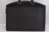 Authentic Louis Vuitton Epi Riviera Hand Bag Black M48182 LV 0932K