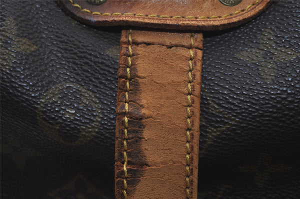 Authentic Louis Vuitton Monogram Saumur 43 Shoulder Cross Bag M42252 LV 0933J