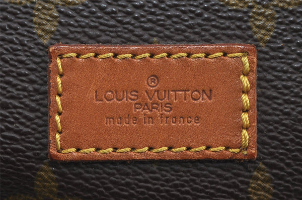 Authentic Louis Vuitton Monogram Saumur 43 Shoulder Cross Bag M42252 LV 0933J