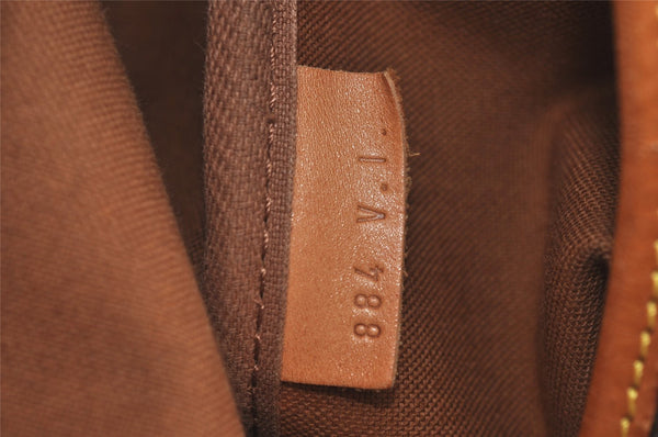 Authentic Louis Vuitton Monogram Saumur 43 Shoulder Cross Bag M42252 LV 0933J