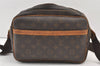 Auth Louis Vuitton Monogram Reporter PM Shoulder Cross Bag M45254 LV Junk 0933K