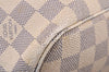 Authentic Louis Vuitton Damier Azur Neverfull MM Tote Bag N51107 LV 0934J