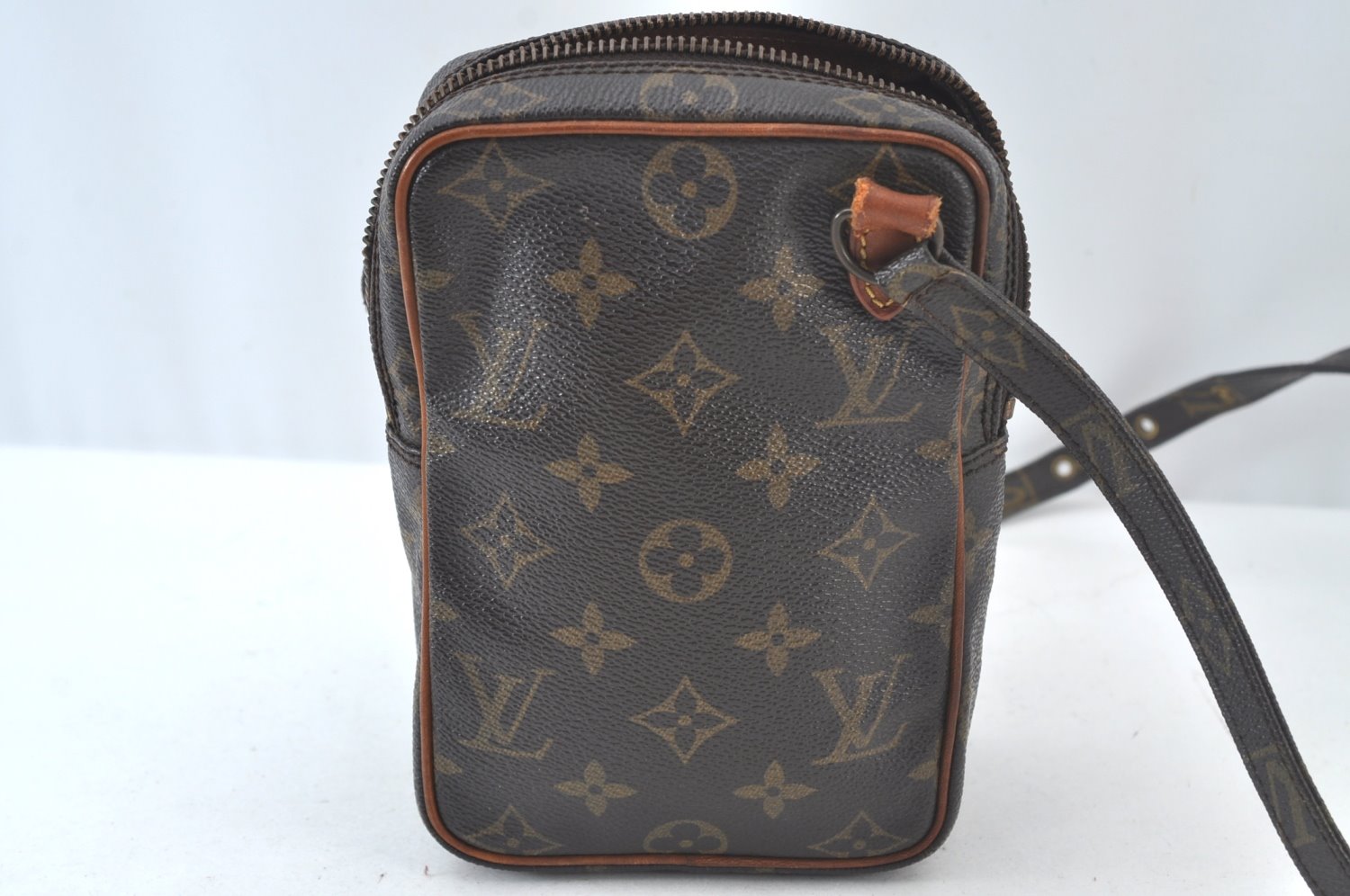 Authentic Louis Vuitton Monogram Mini Amazone Shoulder Cross Bag M45238 LV 0934K
