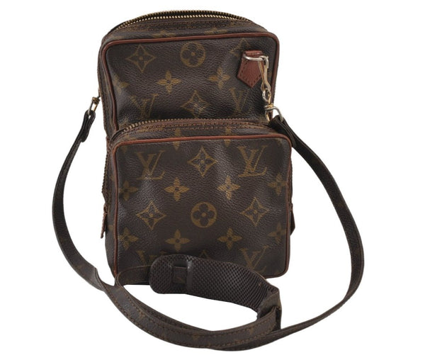 Authentic Louis Vuitton Monogram Amazone Shoulder Cross Bag Old Model Junk 0935K