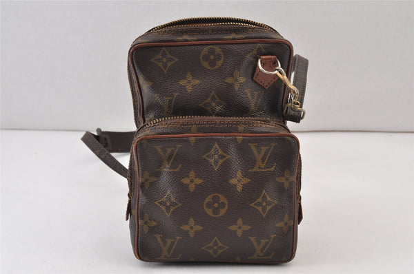 Authentic Louis Vuitton Monogram Amazone Shoulder Cross Bag Old Model Junk 0935K