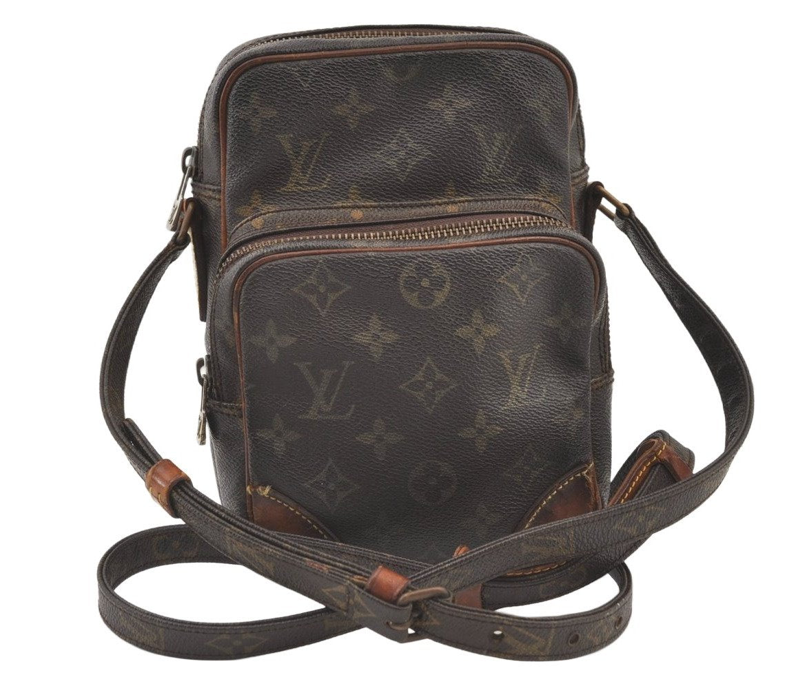 Authentic Louis Vuitton Monogram Amazone Shoulder Cross Body Bag M45236 LV 0936K