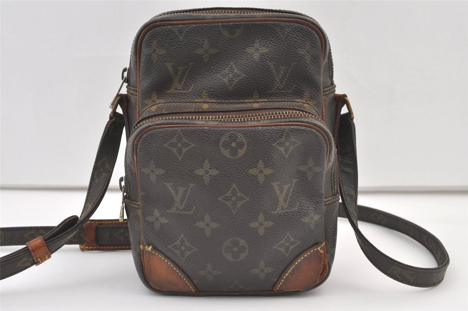 Authentic Louis Vuitton Monogram Amazone Shoulder Cross Body Bag M45236 LV 0936K