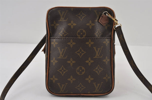 Authentic Louis Vuitton Monogram Danube Shoulder Cross Bag Old Model LV 0937J
