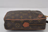 Authentic Louis Vuitton Monogram Danube Shoulder Cross Bag Old Model LV 0937J