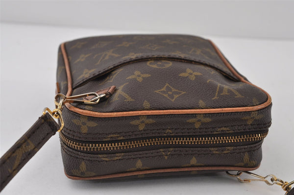 Authentic Louis Vuitton Monogram Danube Shoulder Cross Bag Old Model LV 0937J