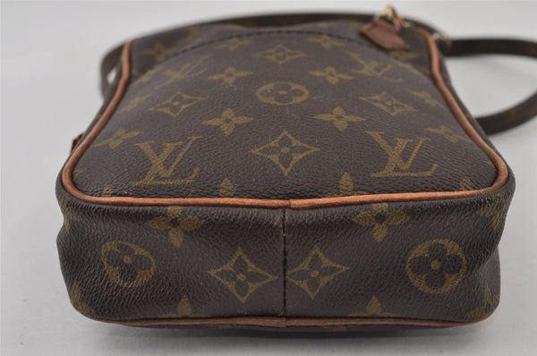 Authentic Louis Vuitton Monogram Danube Shoulder Cross Bag Old Model LV 0937J