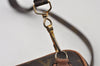 Authentic Louis Vuitton Monogram Danube Shoulder Cross Bag Old Model LV 0937J