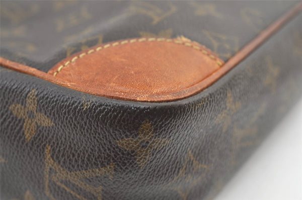 Authentic Louis Vuitton Monogram Compiegne 28 Clutch Hand Bag M51845 Junk 0937K