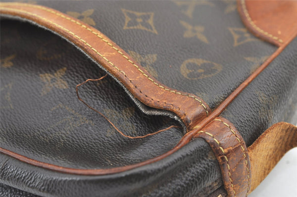 Authentic Louis Vuitton Monogram Compiegne 28 Clutch Hand Bag M51845 Junk 0937K