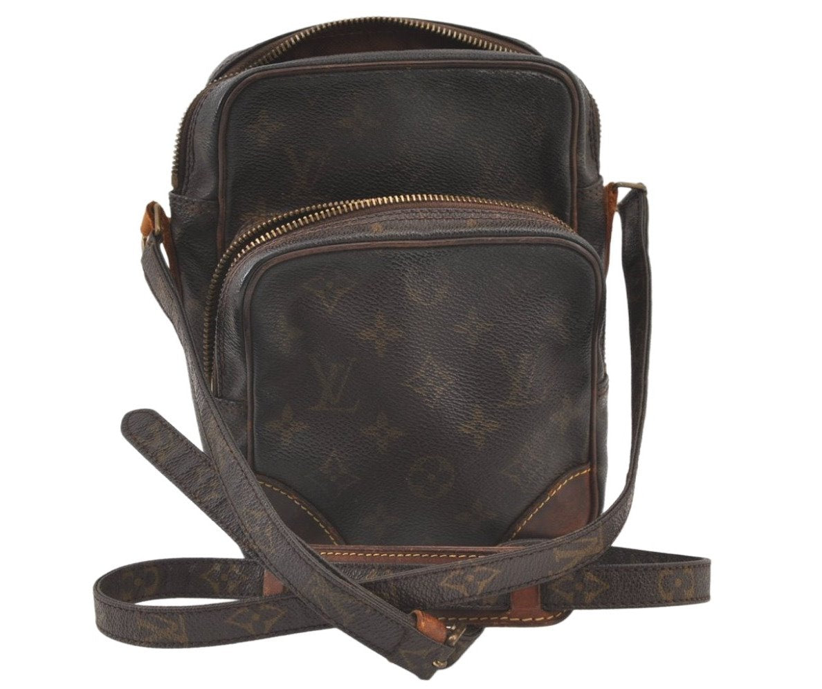 Authentic Louis Vuitton Monogram Amazone Shoulder Cross Bag M45236 Junk 0939K