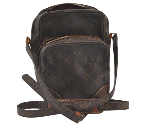 Authentic Louis Vuitton Monogram Amazone Shoulder Cross Bag M45236 Junk 0939K