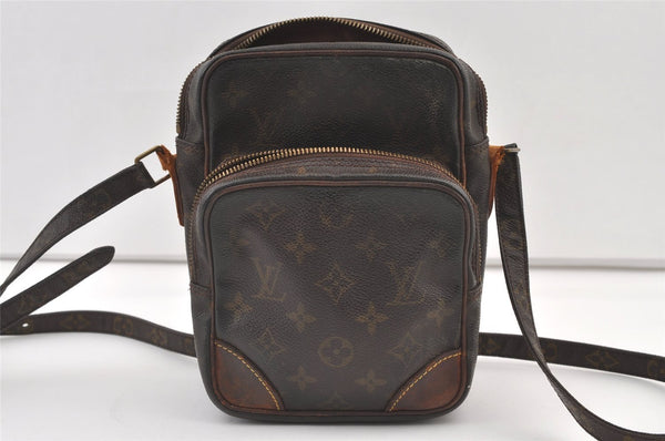 Authentic Louis Vuitton Monogram Amazone Shoulder Cross Bag M45236 Junk 0939K
