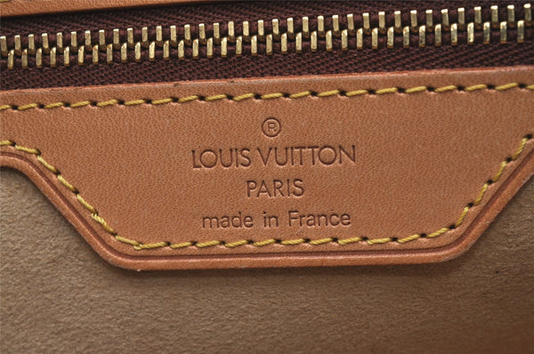 Authentic Louis Vuitton Monogram Luco Shoulder Tote Bag M51155 LV Junk 0940I