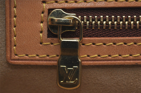 Authentic Louis Vuitton Monogram Luco Shoulder Tote Bag M51155 LV Junk 0940I