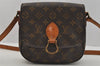 Authentic Louis Vuitton Monogram Saint Cloud MM M51243 Shoulder Cross Bag 0940J