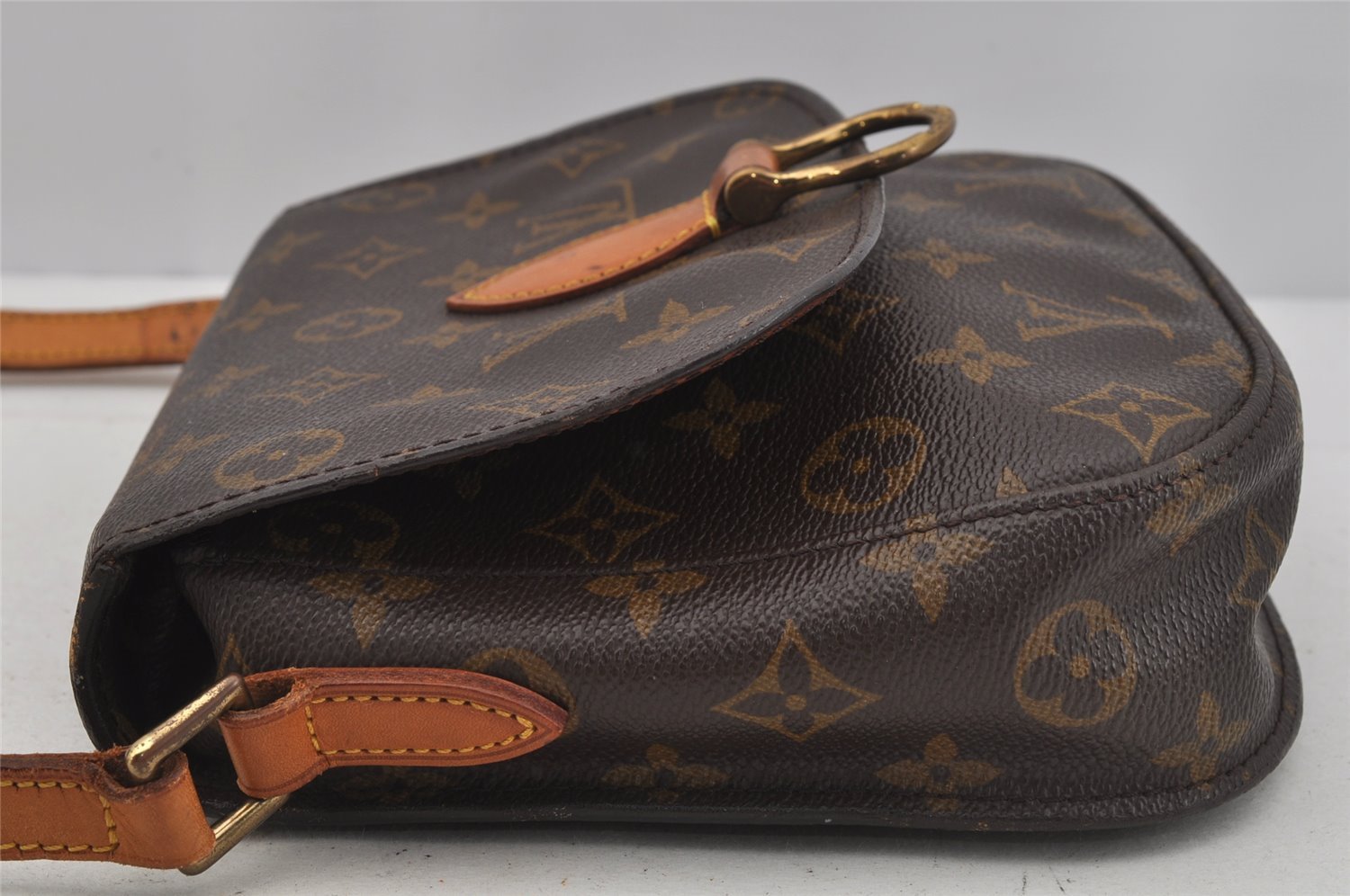 Authentic Louis Vuitton Monogram Saint Cloud MM M51243 Shoulder Cross Bag 0940J