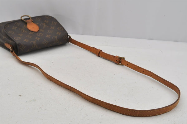 Authentic Louis Vuitton Monogram Saint Cloud MM M51243 Shoulder Cross Bag 0940J