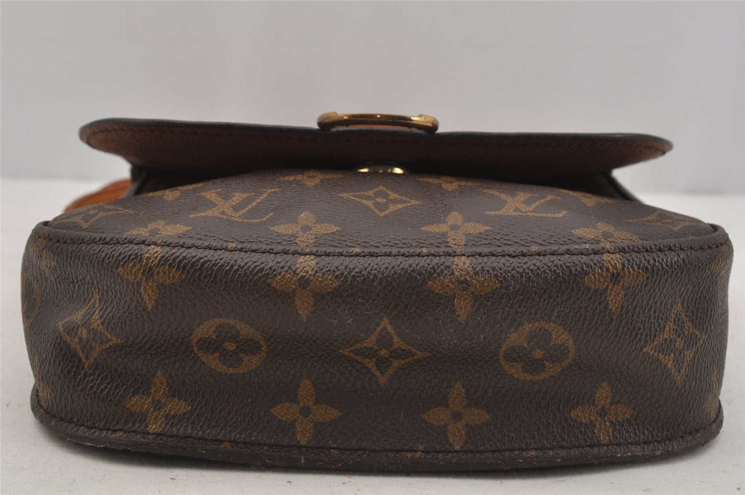 Authentic Louis Vuitton Monogram Saint Cloud MM M51243 Shoulder Cross Bag 0940J