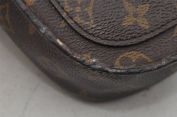 Authentic Louis Vuitton Monogram Saint Cloud MM M51243 Shoulder Cross Bag 0940J