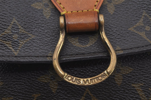 Authentic Louis Vuitton Monogram Saint Cloud MM M51243 Shoulder Cross Bag 0940J