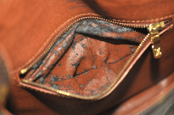 Authentic Louis Vuitton Monogram Saint Cloud MM M51243 Shoulder Cross Bag 0940J