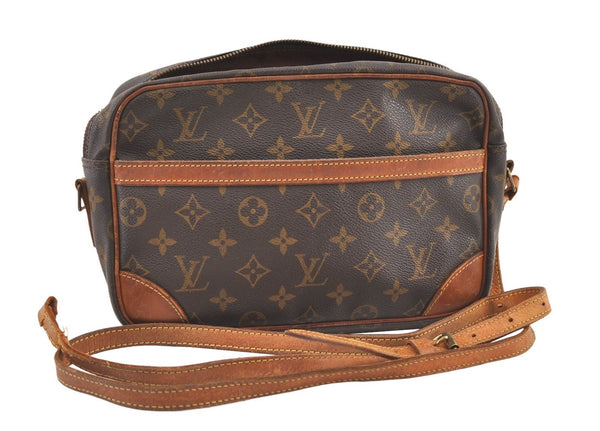 Authentic Louis Vuitton Monogram Trocadero 27 Shoulder Bag M51274 Junk 0940K