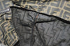 Authentic Vintage FENDI Zucca Shoulder Tote Bag Nylon Leather Brown 0941I