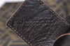 Authentic Vintage FENDI Zucca Shoulder Tote Bag Nylon Leather Brown 0941I