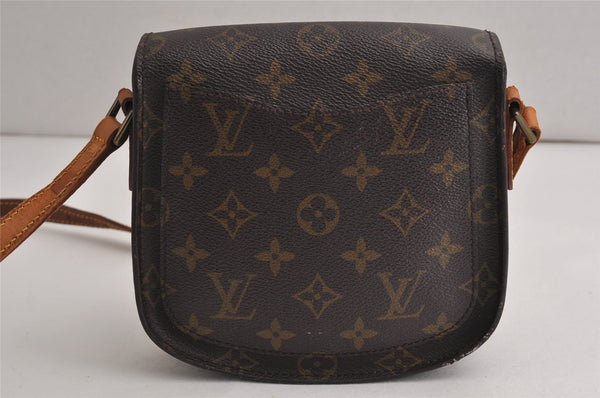 Authentic Louis Vuitton Monogram Saint Cloud PM M51244 Shoulder Cross Bag 0942K