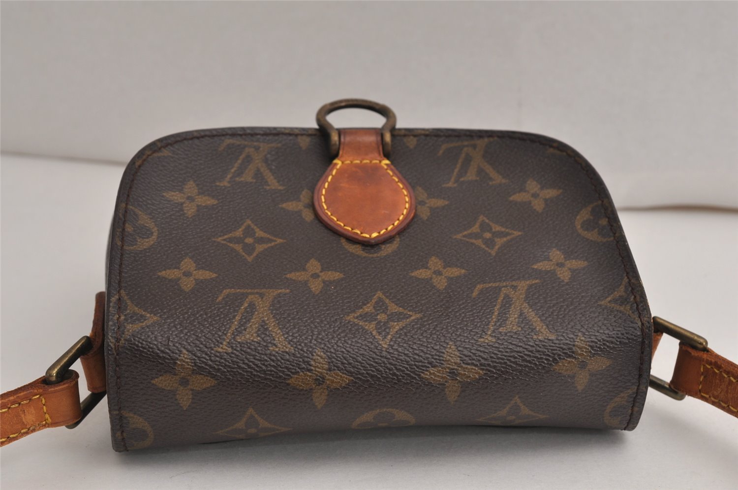 Authentic Louis Vuitton Monogram Saint Cloud PM M51244 Shoulder Cross Bag 0942K