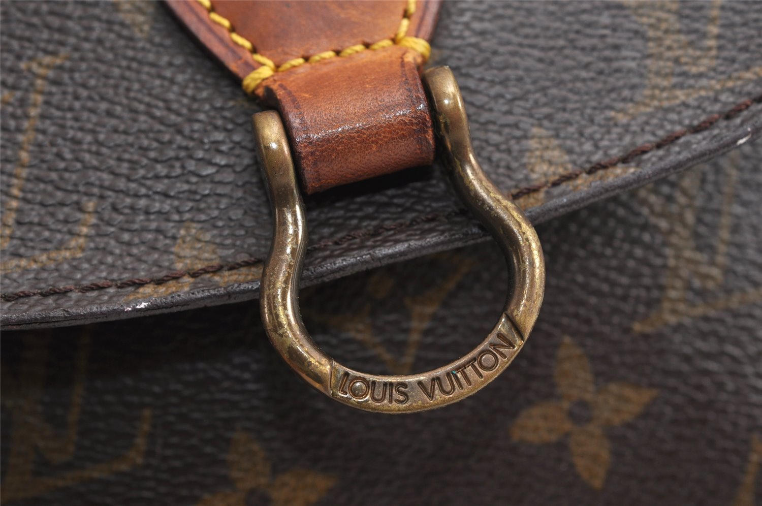 Authentic Louis Vuitton Monogram Saint Cloud PM M51244 Shoulder Cross Bag 0942K