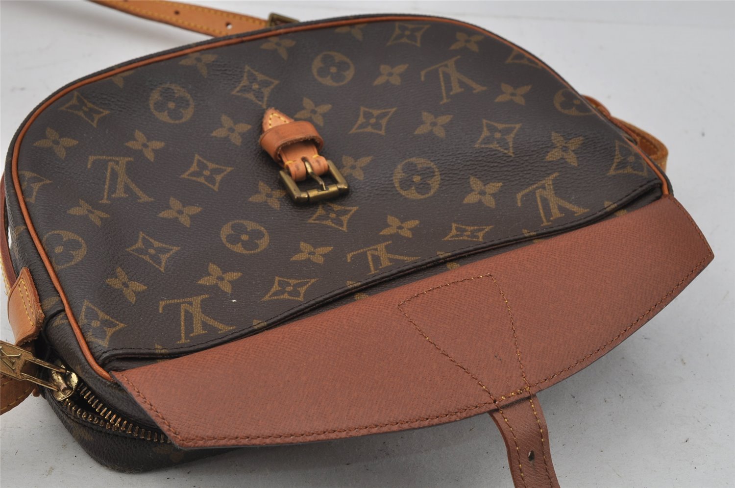 Authentic Louis Vuitton Monogram Jeune Fille MM M51226 Shoulder Cross Bag 0943J