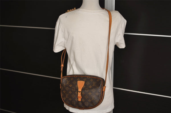 Authentic Louis Vuitton Monogram Jeune Fille MM M51226 Shoulder Cross Bag 0943J