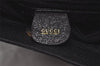 Authentic GUCCI Vintage Bamboo Hand Bag Leather Black Junk 0944I