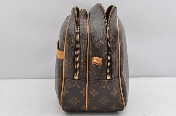 Auth Louis Vuitton Monogram Reporter PM Shoulder Cross Bag M45254 LV Junk 0944K