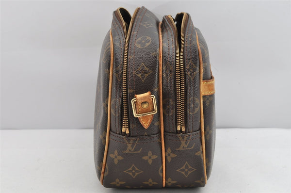 Auth Louis Vuitton Monogram Reporter PM Shoulder Cross Bag M45254 LV Junk 0944K
