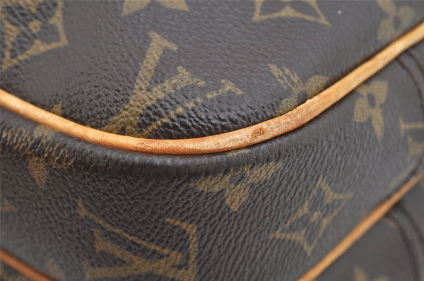 Auth Louis Vuitton Monogram Reporter PM Shoulder Cross Bag M45254 LV Junk 0944K