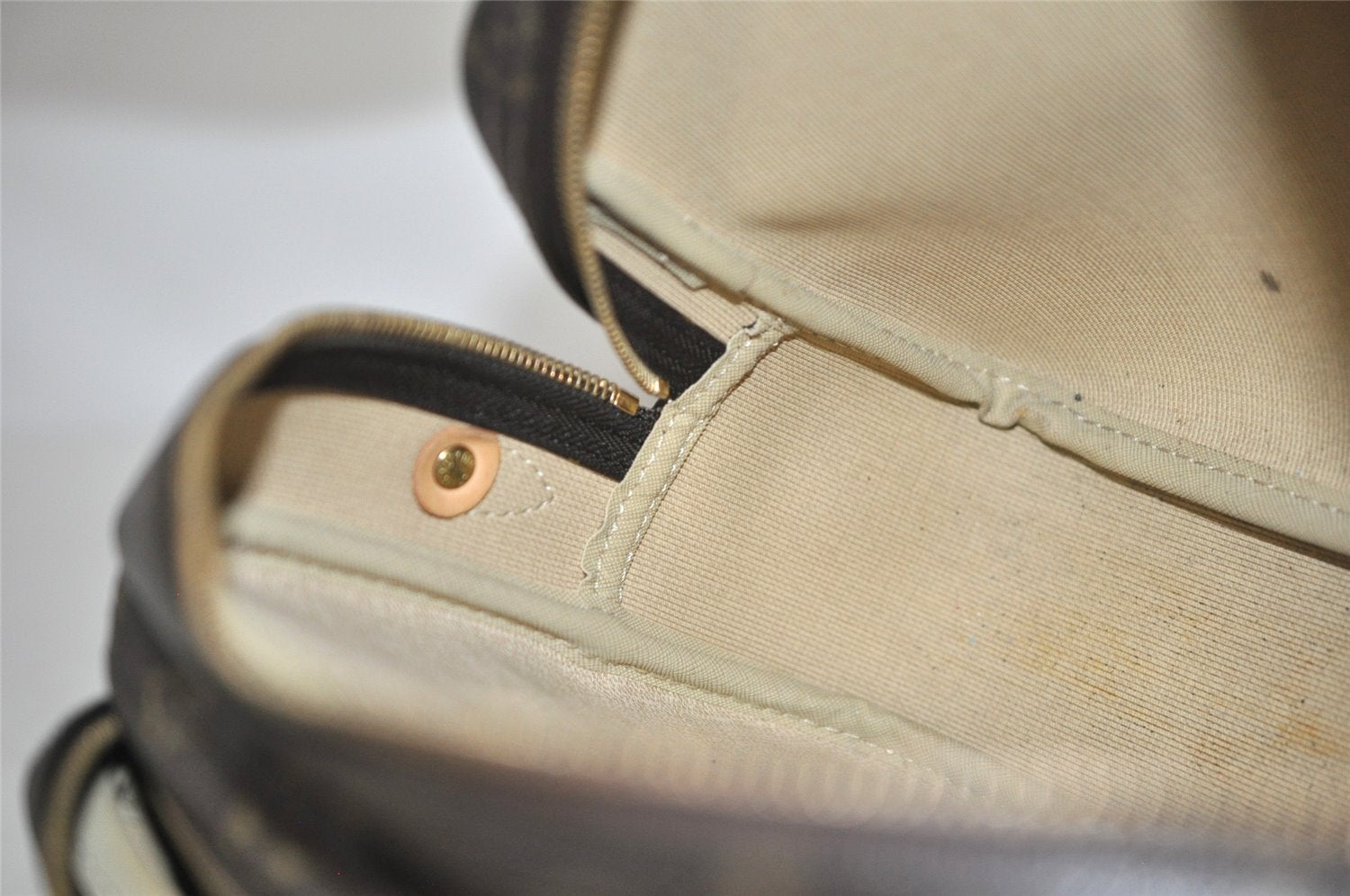 Auth Louis Vuitton Monogram Reporter PM Shoulder Cross Bag M45254 LV Junk 0944K