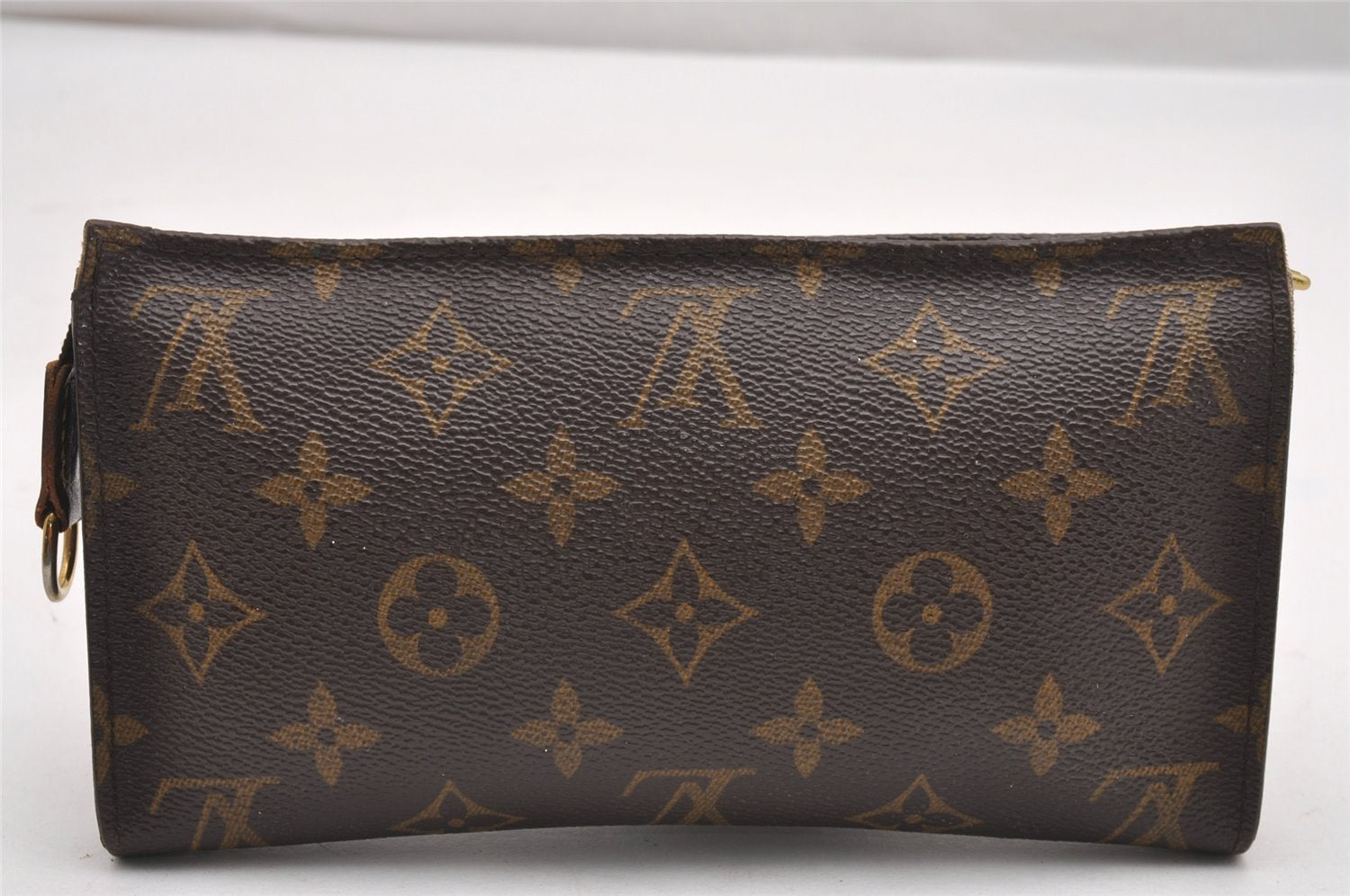 Authentic Louis Vuitton Monogram Pouch For Bucket GM LV Junk 0945J