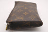 Authentic Louis Vuitton Monogram Pouch For Bucket GM LV Junk 0945J