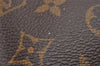Authentic Louis Vuitton Monogram Pouch For Bucket GM LV Junk 0945J
