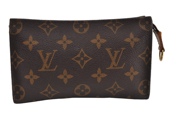 Authentic Louis Vuitton Monogram Pouch For Bucket PM LV 0946J