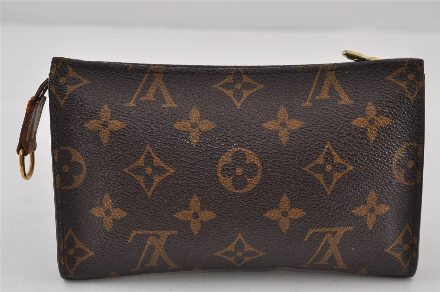 Authentic Louis Vuitton Monogram Pouch For Bucket PM LV 0946J